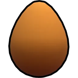 Brown Egg in Ride A Pet